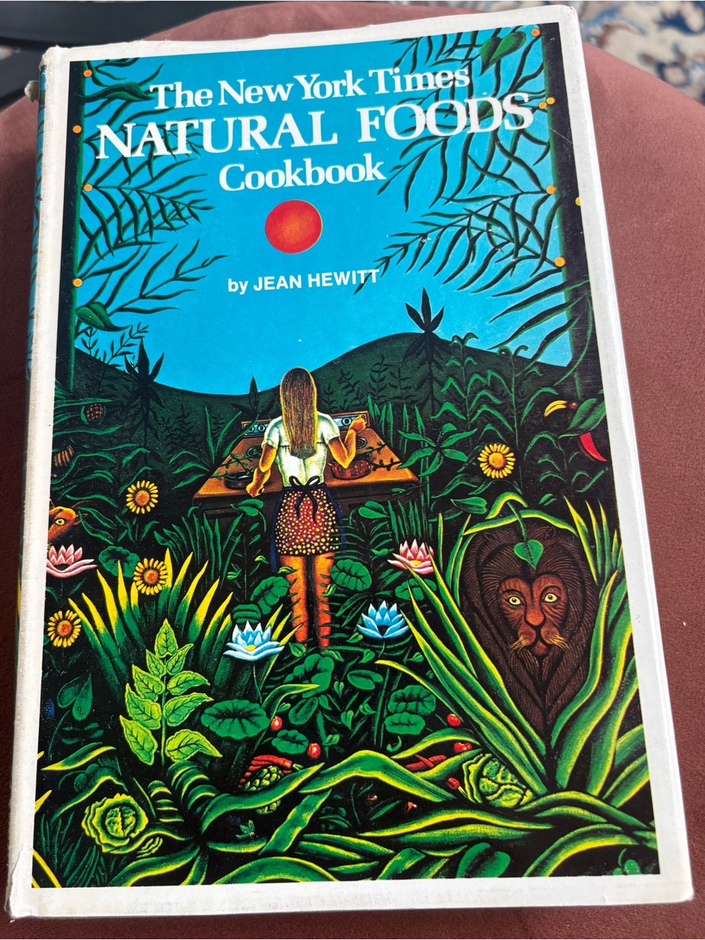 The New York Times Natural Foods Cookbook - Colorful Illustrated Cover.